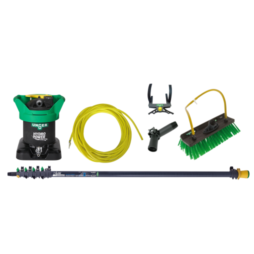 UNGER HydroPower™ Ultra Set S Glasfaser, 6 Meter – Filtersystem