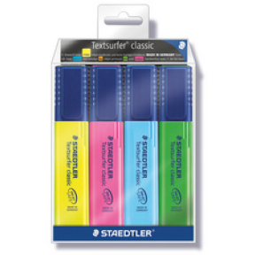 Staedtler classic 364 Textsurfer Textmarker, bunt