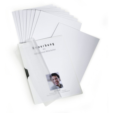 DURABLE Duraclip® Bewerbungs-System-Profi, weiss 1 Packung = 3 Stück - Bild-Darstellung des Produktes 1