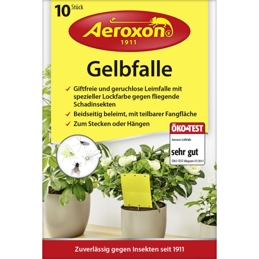 Aeroxon® Gelbfalle gegen fliegende Schadinsekten