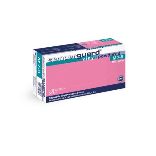 Semperguard® Einmalhandschuhe, Vinyl, gepudert