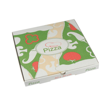 Papstar Pure Pizzakarton, Cellulose 1 Karton = 100 Stück, 30 x 30 x 3 cm - Bild-Darstellung des Produktes 1