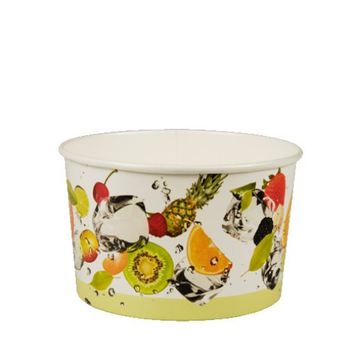 Papstar Pure Eisbecher Pappe, rund