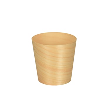 Papstar Pure Fingerfood-Schalen Holz, rund 1 Packung = 50 Stück, Ø 6 cm - Bild-Darstellung des Produktes 1