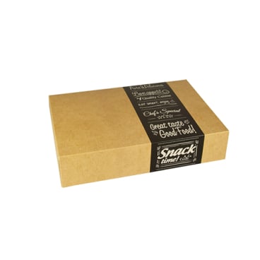 Papstar Pure Transport- und Catering-Kartons, eckig 1 Packung = 10 Stück, klein - Bild-Darstellung des Produktes 1