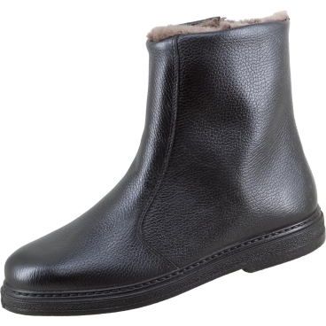 Jomos Herren Leder-Reißverschlussstiefel, schwarz schwarz - Bild-Darstellung des Produktes 1