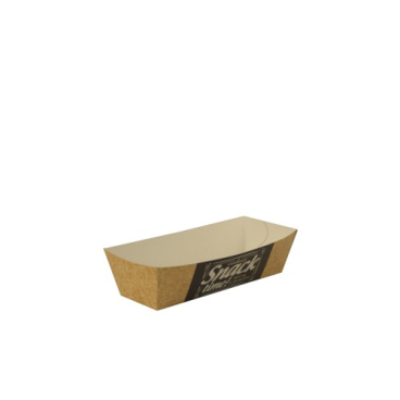 Papstar Pure Good Food Snacktrays Imbissschalen, Pappe 1 Packung = 50 Stück, 3,3 x 10,5 cm - Bild-Darstellung des Produktes 1