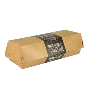 Papstar Pure Good Food Baguetteboxen, Pappe