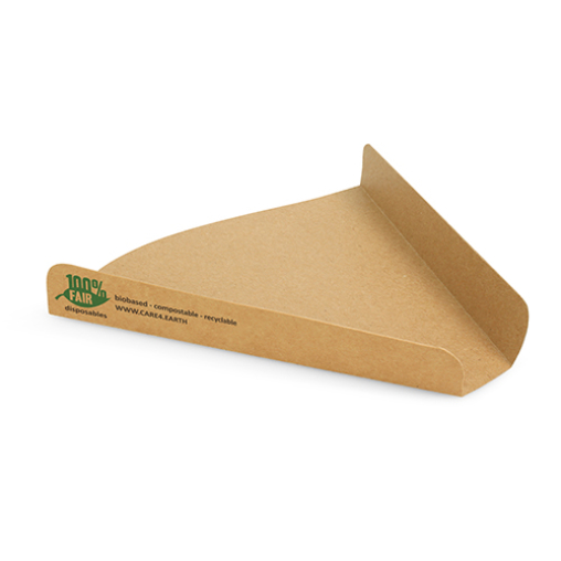 Papstar Pure „100% Fair“ Pizza-Trays, Pappe
