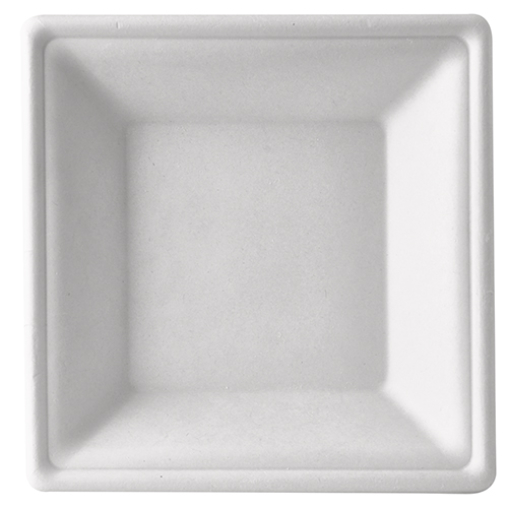 Papstar Pure Teller tief aus Zuckerrohr, eckig