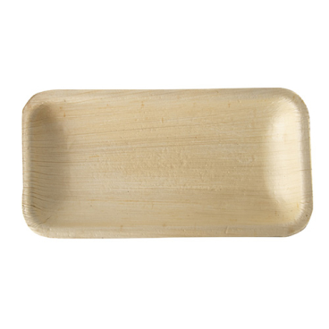 Papstar Pure Tabletts Palmblatt, eckig 1 Packung = 25 Stück, 24 x 16,5 x 2 cm - Bild-Darstellung des Produktes 1