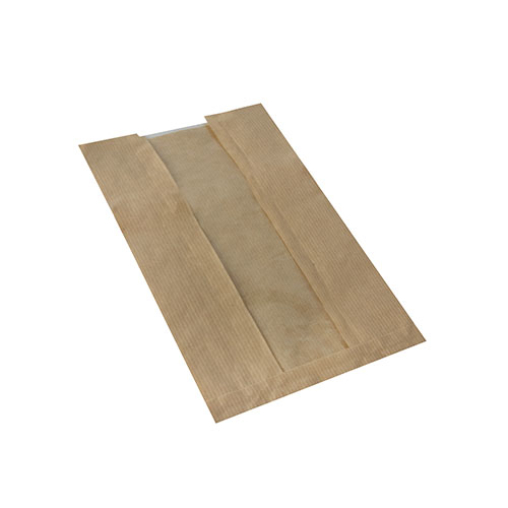 Papstar Pure Sichtstreifenbeutel, PLA