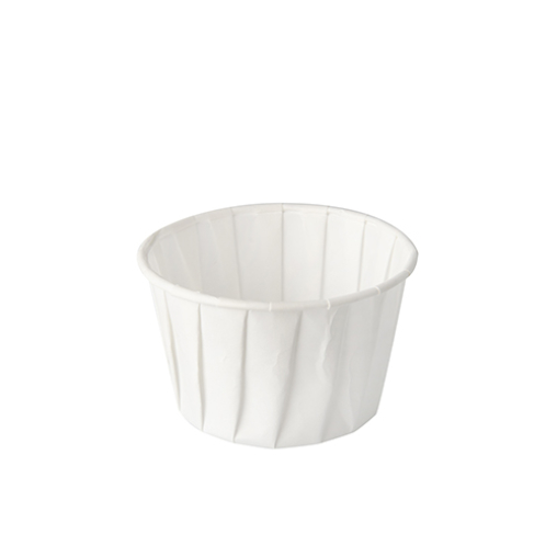 Papstar Pure Dressingbecher Papier, rund