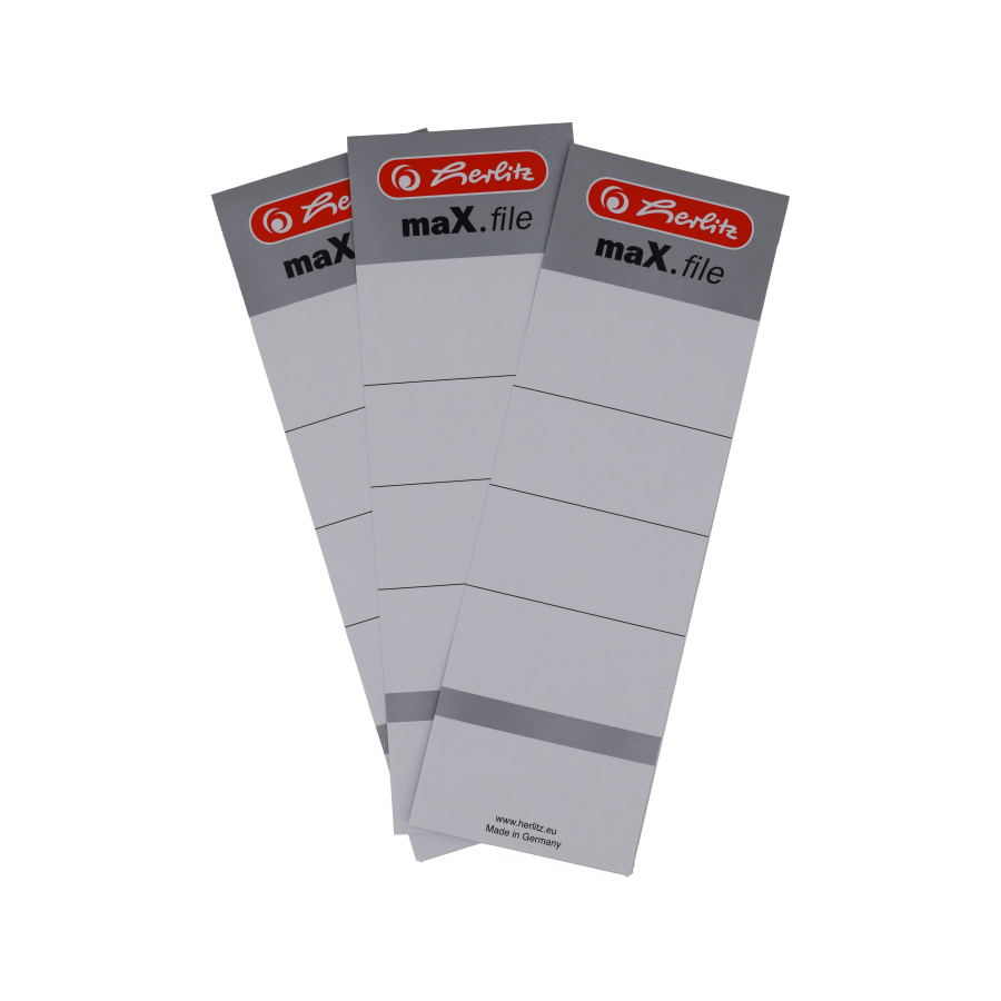 ZHAO GE Ordnerrücken Aufkleber 100 Stück - Selbstklebend 19x5,4cm Für 5cm Ordner