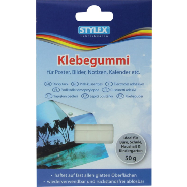 STYLEX® Klebegummi 1 Packung = 50 g - Bild-Darstellung des Produktes 1