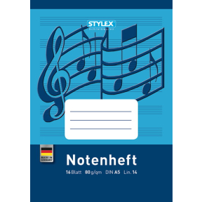 STYLEX® Notenheft, A5