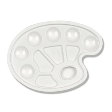 STYLEX® Mischpalette, weiß 1 Stück - Bild-Darstellung des Produktes 1