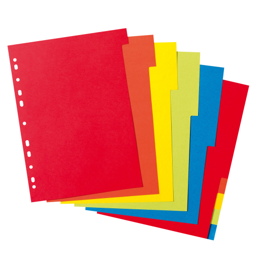 Herlitz Kartonregister, A4, 10-teilig