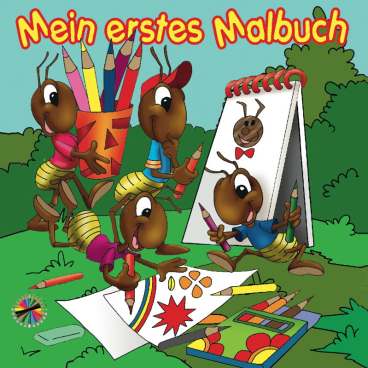 STYLEX® Mein erstes Malbuch, 15 x 15 cm 1 Stück - Bild-Darstellung des Produktes 1