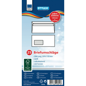 STYLEX® Briefumschlag, 220 x 110 mm