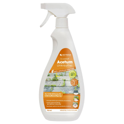 HOTREGA® GmbH HOTREGA Grundstoff Acetum Unkrautfrei , Effektive Unkrautbeseitigung basierend auf Essigsäure, 750 ml - Sprühflasche, gebrauchsfertig H-110920-075GF
