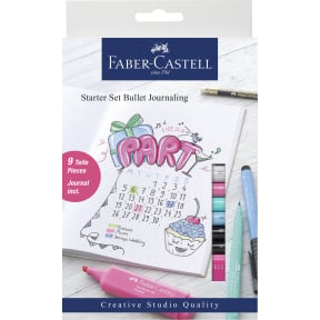 Faber-Castell Bullet Journaling Starter Set, 9-teilig