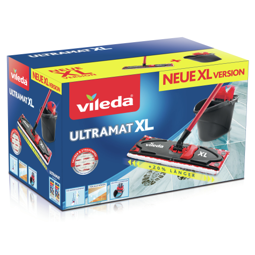 Vileda UltraMat XL Universal Komplettbox, 4-teilig