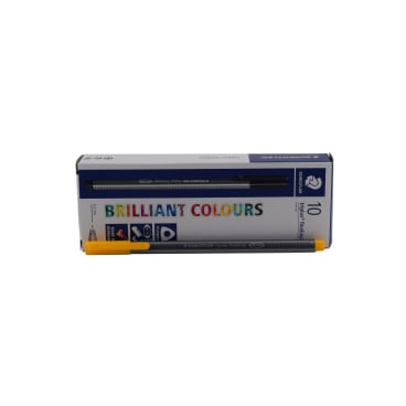 Staedtler triplus® fineliner 1 Packung = 10 Stück, bright yellow - Bild-Darstellung des Produktes 1