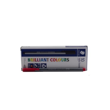 Staedtler triplus® fineliner 1 Packung = 10 Stück, bordeauxrot - Bild-Darstellung des Produktes 1