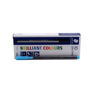 Staedtler triplus® fineliner 1 Packung = 10 Stück, aquablau - Bild-Darstellung des Produktes 1