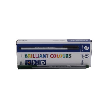 Staedtler triplus® fineliner 1 Packung = 10 Stück, grüne erde - Bild-Darstellung des Produktes 1