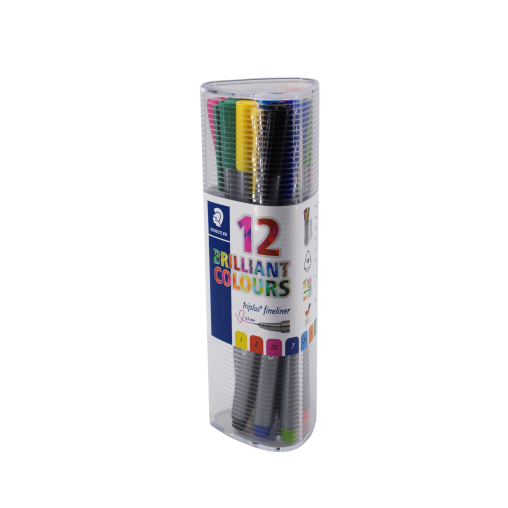 Staedtler triplus® brilliant Colours Fineliner Farbstifte, bunt