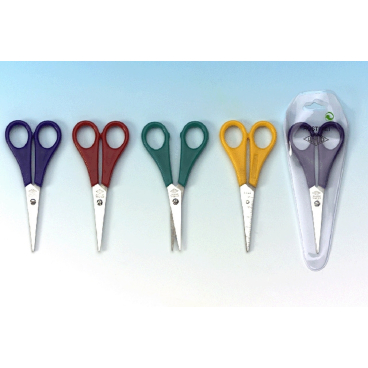 Bastelschere spitz 13cm farbig sortiert Bastelschere spitz 13cm farbig sortiert - Bild-Darstellung des Produktes 1