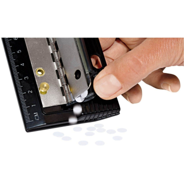 Taschenlocher Business 4-fach-Lochung schwarz Metall mit Lineal Taschenlocher Business 4-fach-Lochung schwarz Metall mit Lineal - Bild-Darstellung des Produktes 1