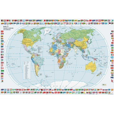 Schreibunterlage Welt 40x60cm Schreibunterlage Welt 40x60cm - Bild-Darstellung des Produktes 1