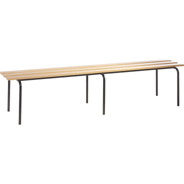 Umkleidebank 8552000 460x2000x460mm stapelbar silbergrau Umkleidebank 8552000 460x2000x460mm stapelbar silbergrau - Bild-Darstellung des Produktes 1