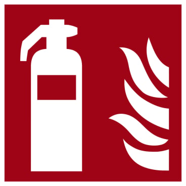 Hinweisschild Feuerlöscher 15x15cm Hart-PVC Hinweisschild Feuerlöscher 15x15cm Hart-PVC - Bild-Darstellung des Produktes 1