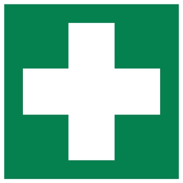 Hinweisschild Erste Hilfe langnachleuchtend selbstklebend 200x200mm PVC Hinweisschild Erste Hilfe langnachleuchtend selbstklebend 200x200mm PVC - Bild-Darstellung des Produktes 1