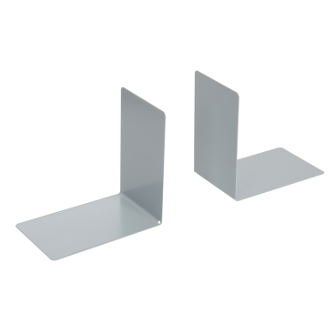 Buchstütze E-10245 00 90x140x140mm grau 2  Stück Buchstütze E-10245 00 90x140x140mm grau 2  Stück - Bild-Darstellung des Produktes 1