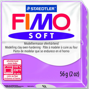 Modelliermasse Fimo soft 56g lavendel Modelliermasse Fimo soft 56g lavendel - Bild-Darstellung des Produktes 1