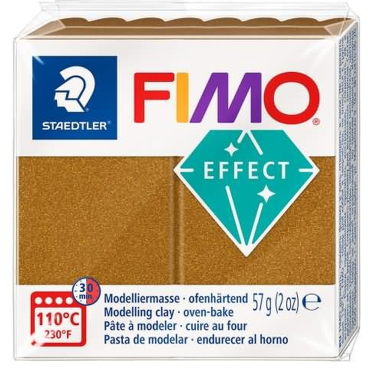 Modelliermasse Fimo effect 57g bronze metall Modelliermasse Fimo effect 57g bronze metall - Bild-Darstellung des Produktes 1