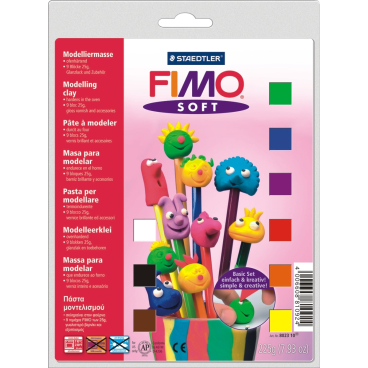 Modelliermasse Fimo soft Basispack Modelliermasse Fimo soft Basispack - Bild-Darstellung des Produktes 1