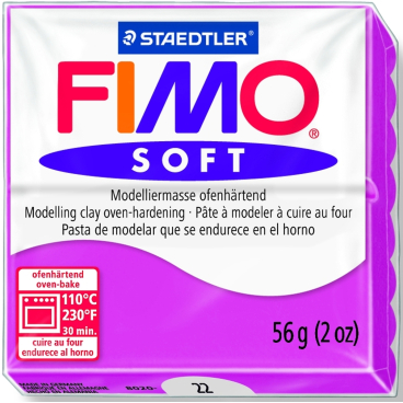 Modelliermasse Fimo soft 56g himbeere Modelliermasse Fimo soft 56g himbeere - Bild-Darstellung des Produktes 1