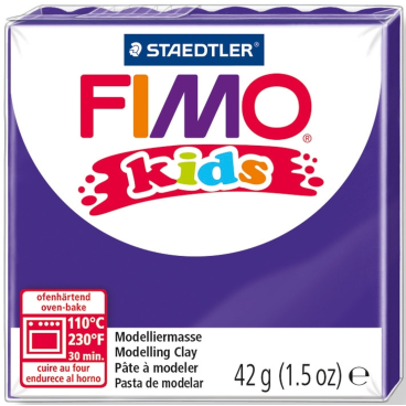 Modelliermasse Fimo Kids lila 42g Modelliermasse Fimo Kids lila 42g - Bild-Darstellung des Produktes 1