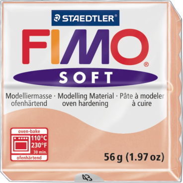 Modelliermasse Fimo soft 56g haut hell Modelliermasse Fimo soft 56g haut hell - Bild-Darstellung des Produktes 1