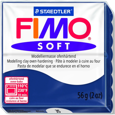 Modelliermasse Fimo soft 56g windsorblau Modelliermasse Fimo soft 56g windsorblau - Bild-Darstellung des Produktes 1