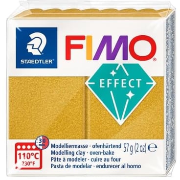 Modelliermasse Fimo effect 57g gold metallic Modelliermasse Fimo effect 57g gold metallic - Bild-Darstellung des Produktes 1