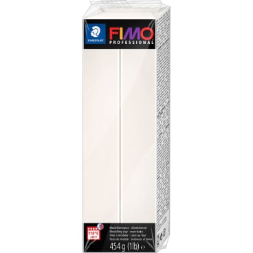 Modelliermasse Fimo Professional 454g porzellan Großblock Modelliermasse Fimo Professional 454g porzellan Großblock - Bild-Darstellung des Produktes 1