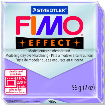 Modelliermasse Fimo effect Kunststoff 56 g flieder Normalblock Modelliermasse Fimo effect Kunststoff 56 g flieder Normalblock - Bild-Darstellung des Produktes 1