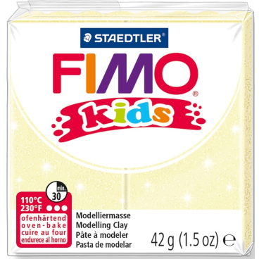 Modelliermasse Fimo Kids perlglanz gelb 42g Modelliermasse Fimo Kids perlglanz gelb 42g - Bild-Darstellung des Produktes 1